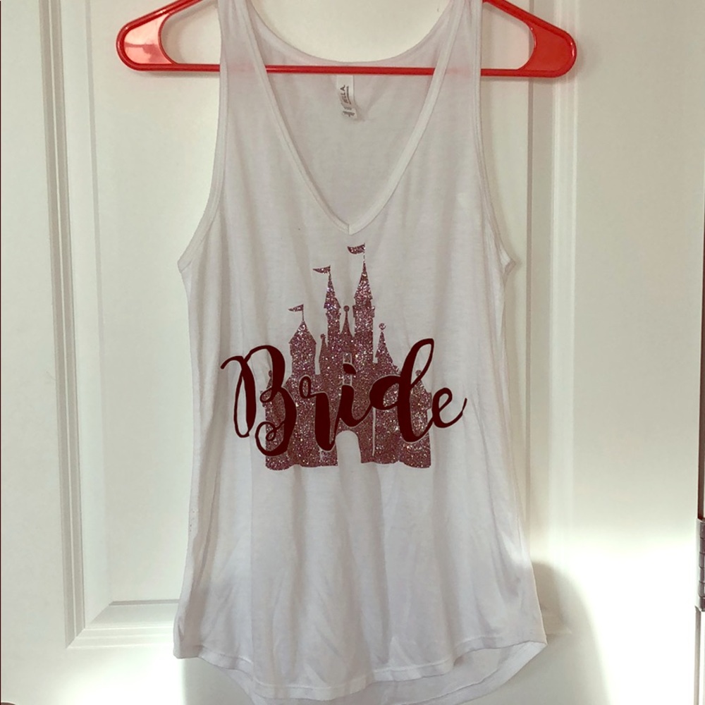 Disney Bride tank top